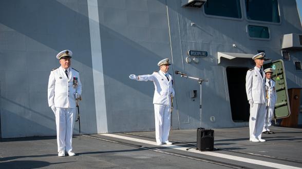 Un nouveau commandant pour la FREMM Auvergne