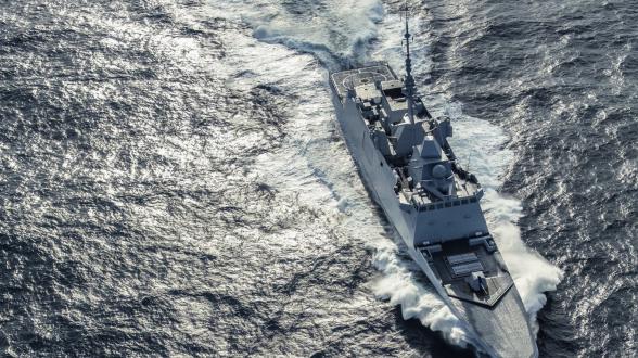 La Lorraine poursuit ses essais au large de Lorient en faisant une pointe à 32 nœuds