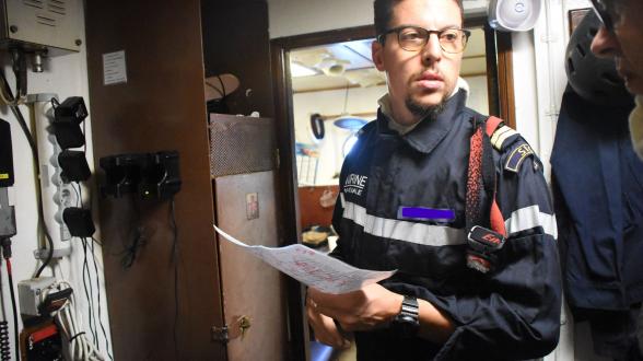 MISSION TRIDENT : Le quotidien et l’imprévu pour un maître CORSIC à bord d’un patrouilleur des FANC