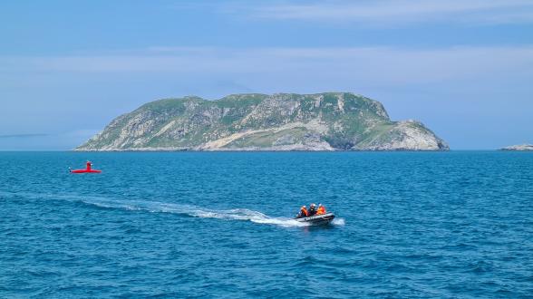 PSP Fulmar - Recherches de l'épave du Ravenel