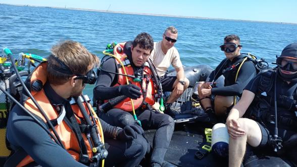  Mer Noire – Participation d’un détachement du groupe de plongeurs-démineurs Atlantique à un exercice interallié en Roumanie