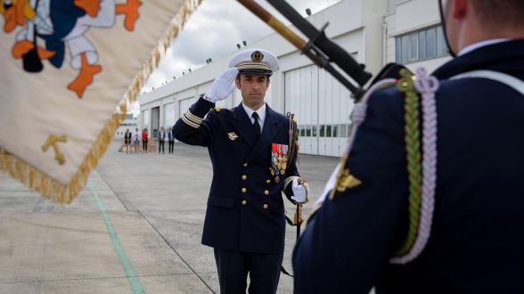 BAN Landivisiau : un nouveau commandant pour la 12F