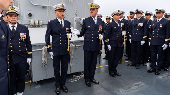 Un nouveau commandant pour le Sagittaire