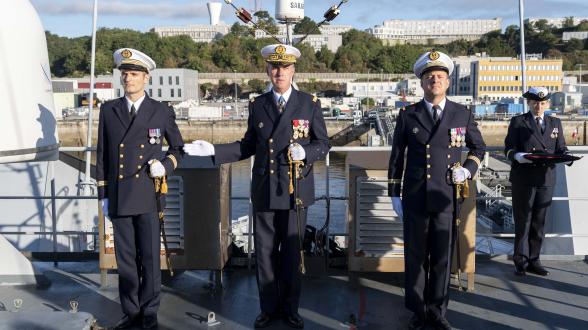 Un nouveau commandant pour la Thétis 