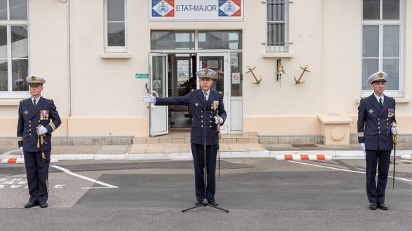 Un nouveau commandant pour la base navale de Cherbourg 