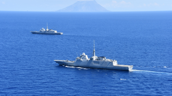 Relève au sein du Standing Nato Maritime Group N°2 (SNMG2) entre le Languedoc A et la Provence B