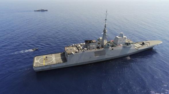 Méditerranée orientale – la FREMM Languedoc s’entraine avec la marine chypriote