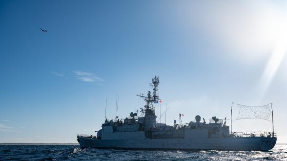  Le patrouilleur de haute-mer Commandant Ducuing de retour de déploiement en océan Atlantique et en Méditerranée