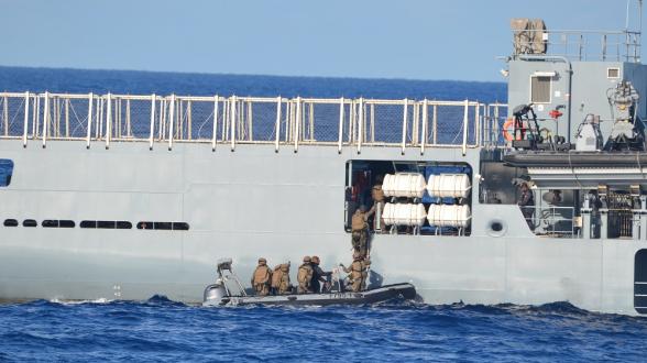  Le Commandant Ducuing participe à l’exercice HIPPOCAMPE 22
