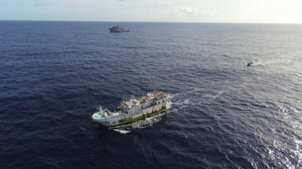 Mission Aquarius : police des pêches dans le Pacifique sud pour le Bougainville