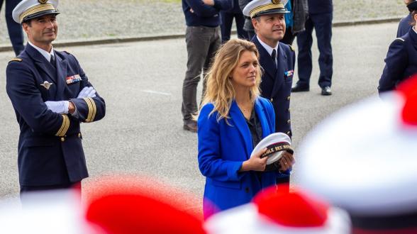 Cérémonie de remise de bâchis et de tricornes à l’École des mousses