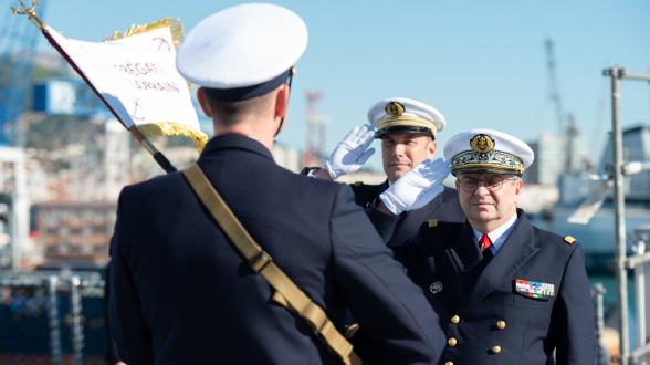 La Marine prend en charge la FREMM-DA Lorraine