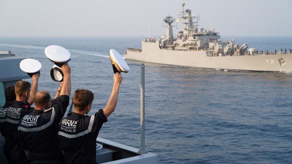  Interactions entre les marines indienne et française à Mumbai