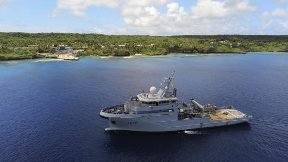  FAPF - Fin de la mission AQUARIUS pour le BSAOM Bougainville dans le Pacifique Sud