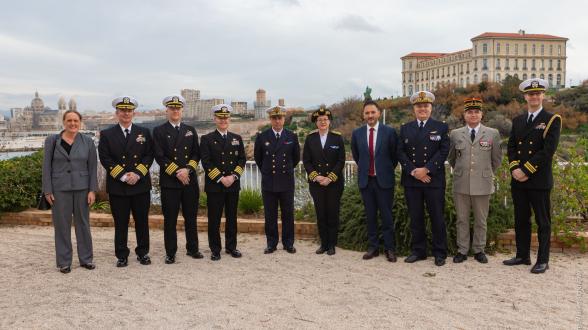  Escale du porte-avions USS George H. W. Bush à Marseille