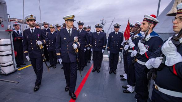  Un nouveau commandant pour le chasseur de mines tripartite Céphée