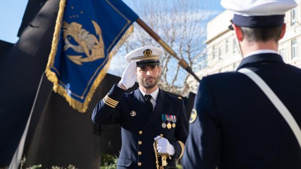 Un nouveau commandant pour le chasseur de mines tripartite Orion 