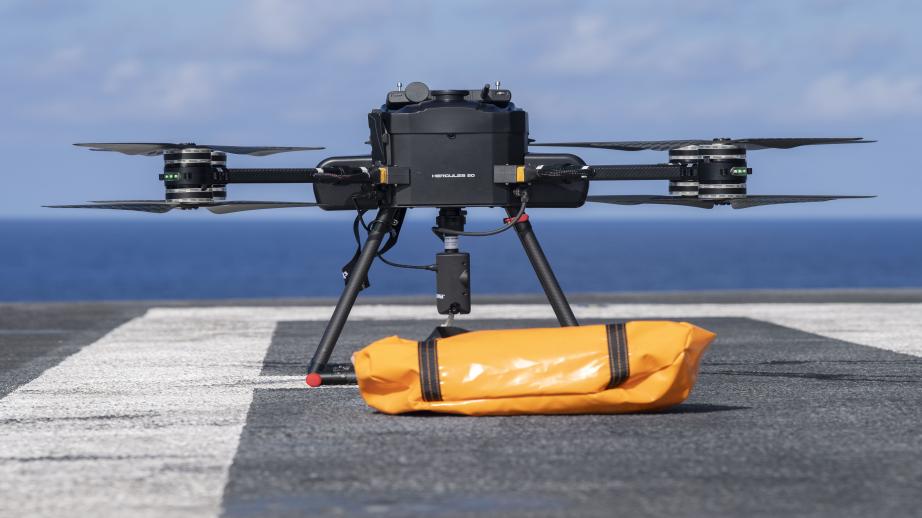 Drone Hercules 20 et son chargement