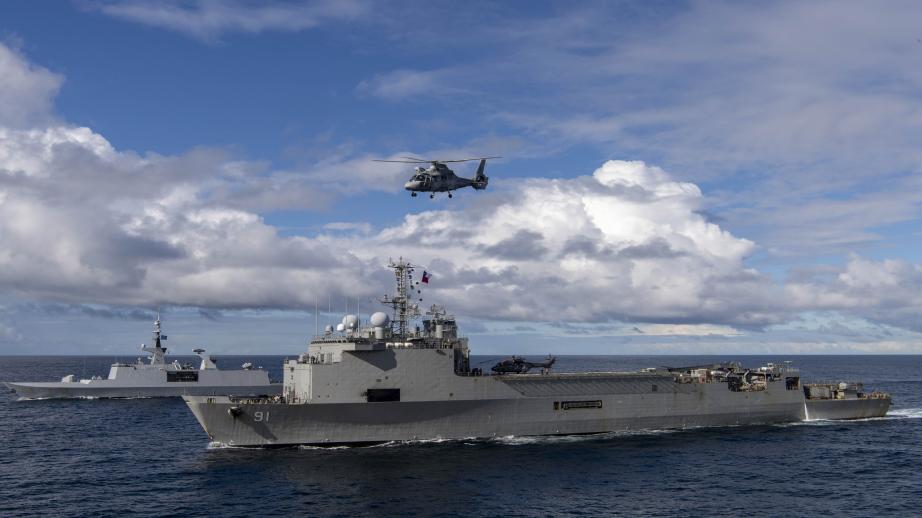 JDA - La Marine nationale et la marine chilienne s’entrainent à l’évacuations de ressortissants