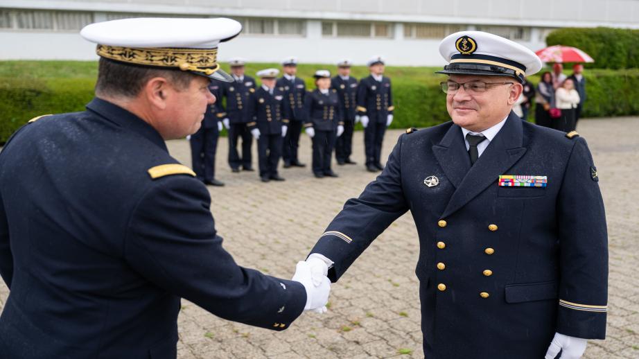 Le maître principal Fabrice quitte le bord après 39 ans de service 
