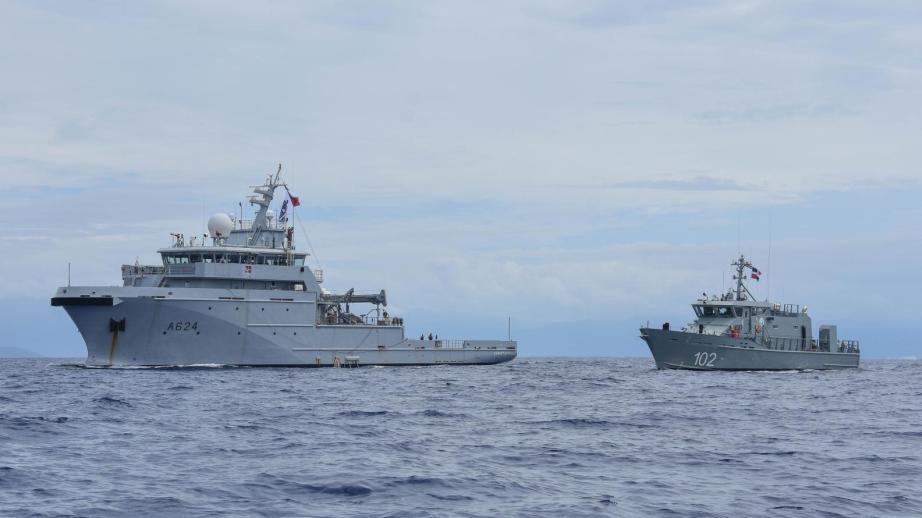 Le bâtiment de soutien et d'assistance outre-mer Dumont D'Urville
