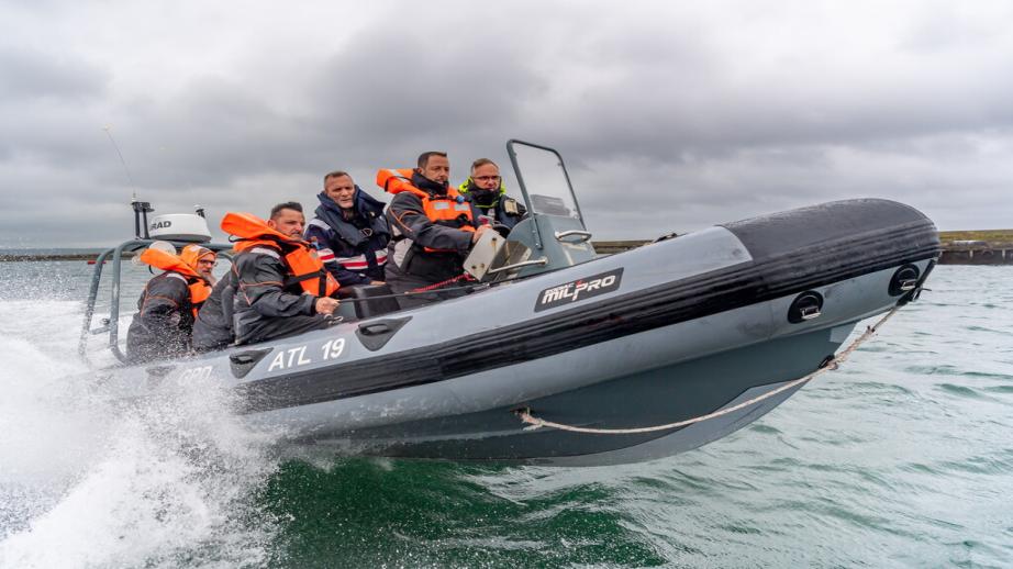 La flottille de réserve côtière Atlantique forme ses premiers équipages