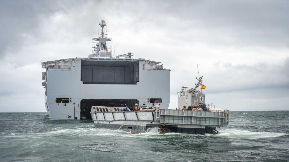 Barr Avel 24 : projection de forces franco-espagnol en baie de Quiberon 