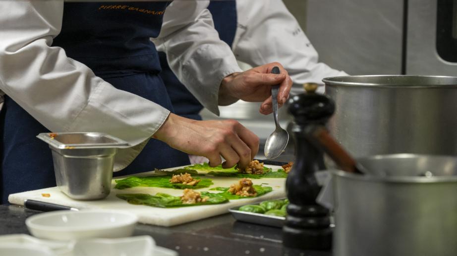 Dans les cuisines de Pierre Gagnaire 