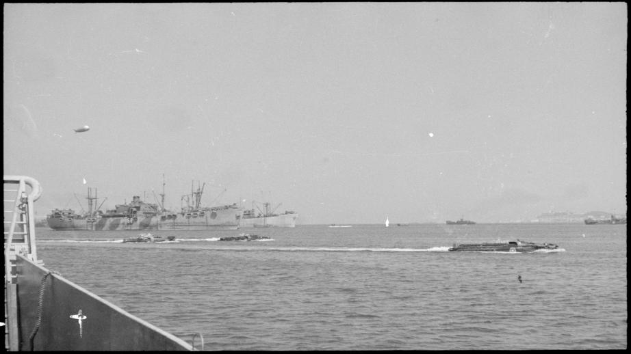 16 août 1944 - Opérations de débarquement dans le golfe de Saint-Tropez
