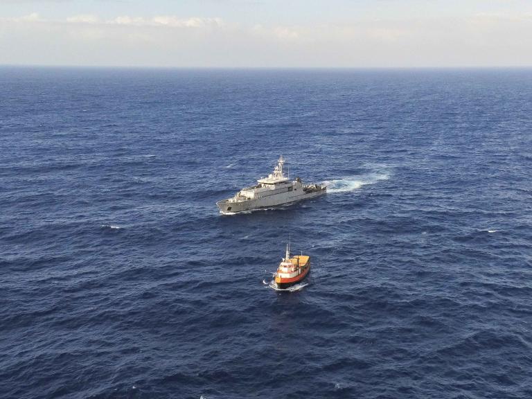 La résolue intercepte un navire suspect