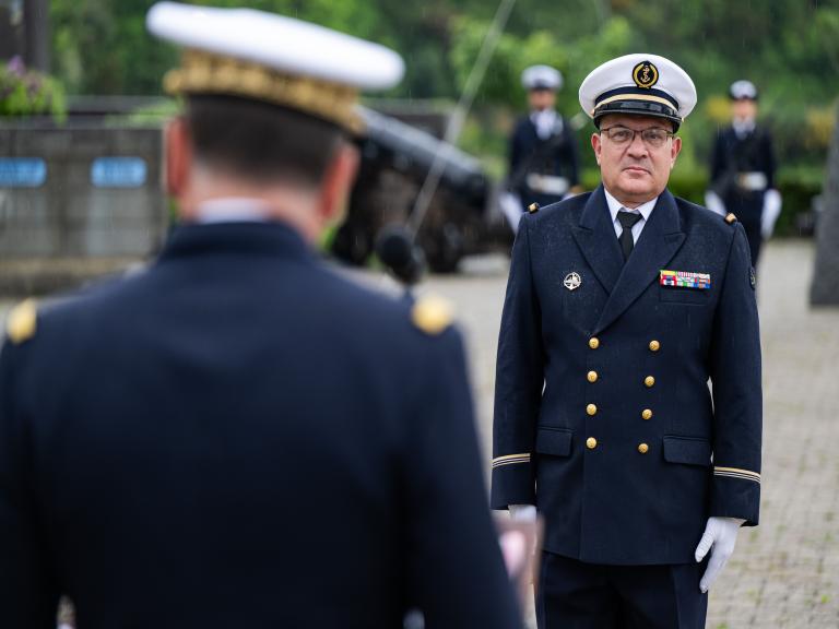 Le maître principal Fabrice quitte le bord après 39 ans de service