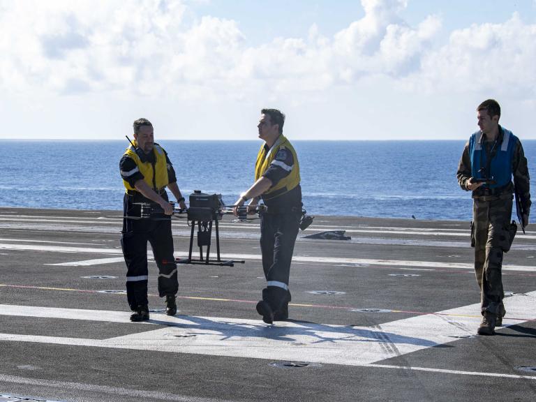 Récupération du drone Hercules 20