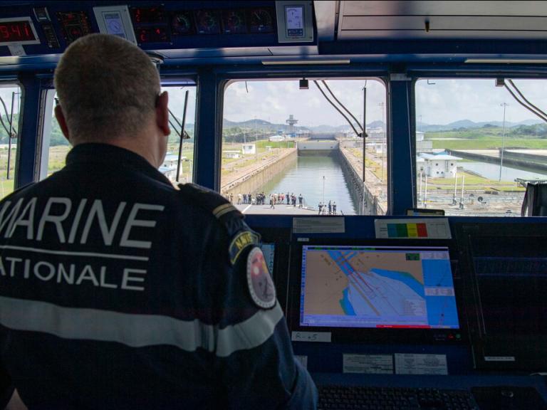 JDA 24 : Le Task Group franchit le canal de Panama 