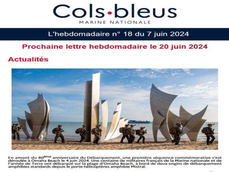 Lettre hebdo 18 du 7 juin