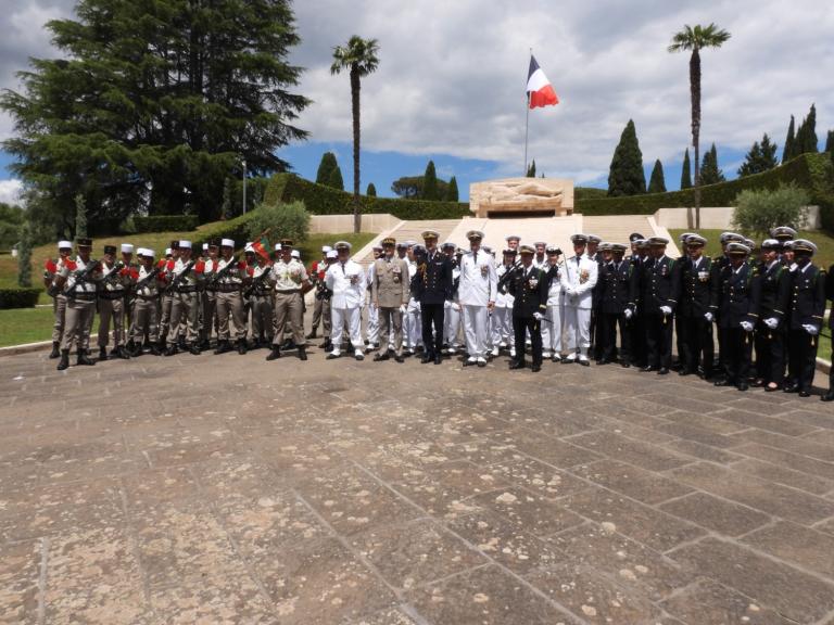 Le bataillon de fusiliers marins Détroyat participe aux commémorations de la campagne d’Italie