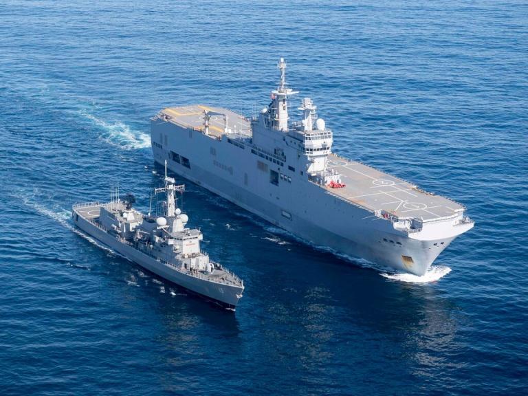  JDA – Les marins français manœuvrent et s’entrainent avec les marines colombiennes et néerlandaises