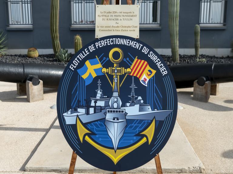 Inauguration de la Flottille de Perfectionnement du Surfacier à Toulon par ALFAN 