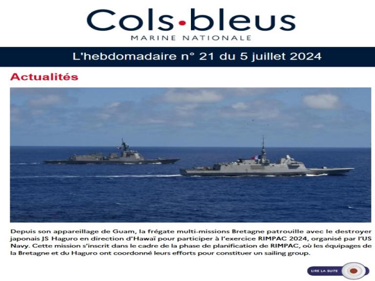 Lettre hebdomadaire n° 21 du 05 juillet 2024