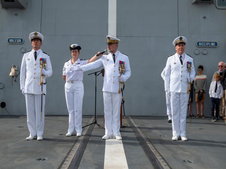 Prises de commandement FREMM DA Lorraine