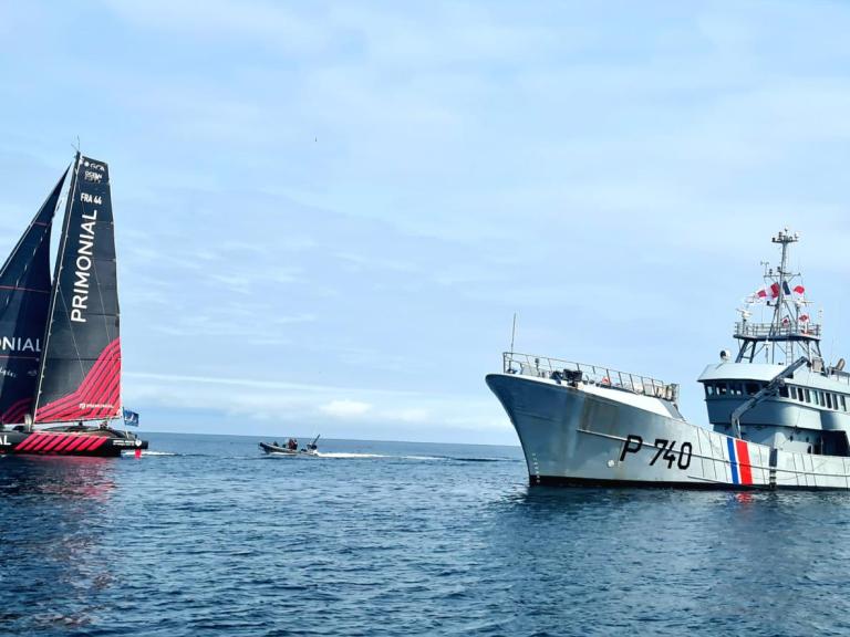 Le Fulmar en océan Atlantique