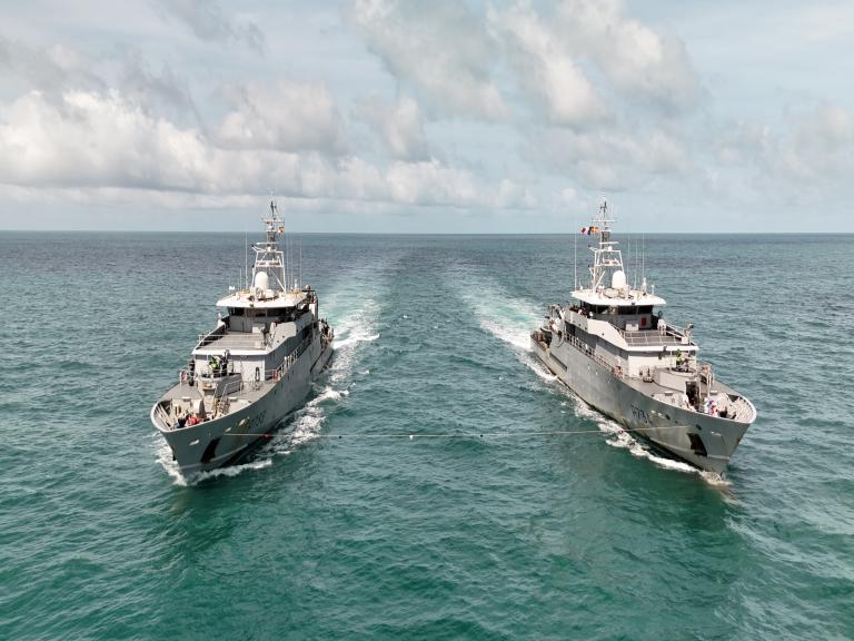  Entraînement mutuel de la flotte guyanaise