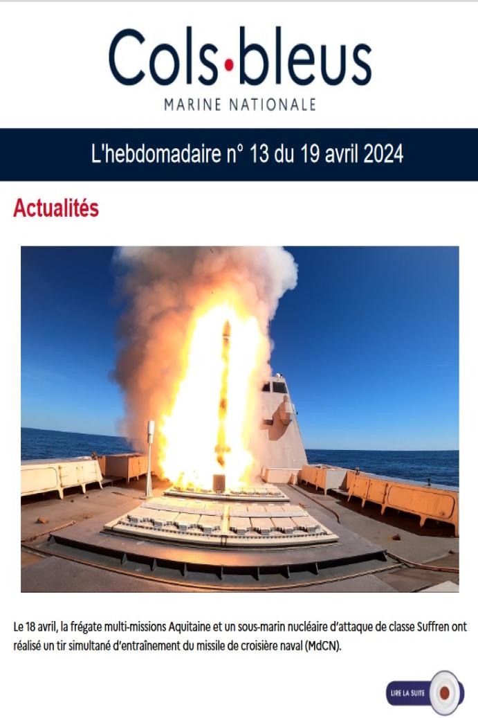 Lettre hebdomadaire n° 13 du 19 avril 2024