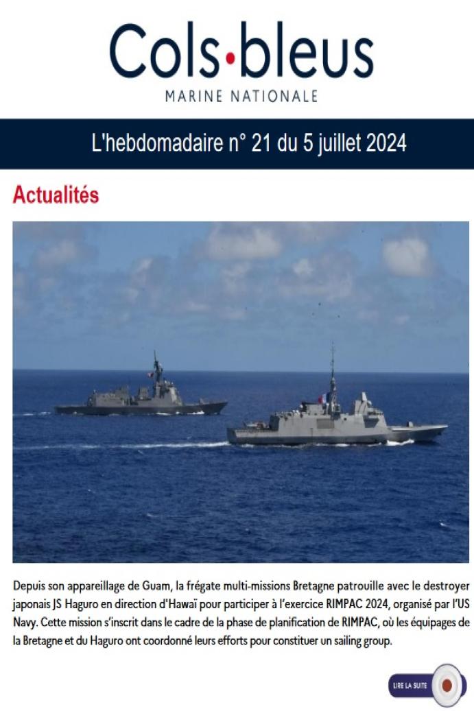 Lettre hebdomadaire n° 21 du 05 juillet 2024